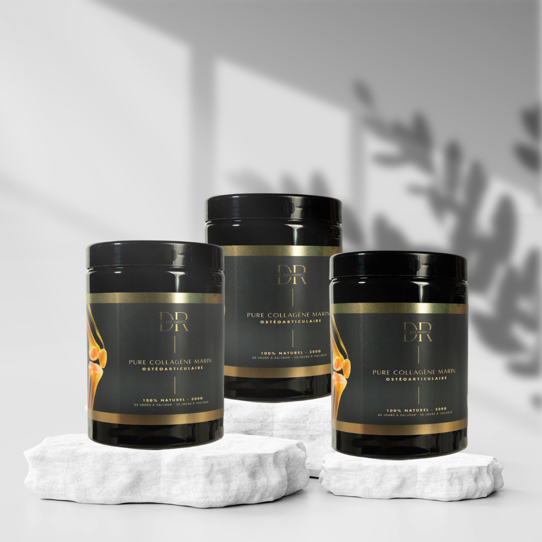 pack 3 pots Pur collagène marin